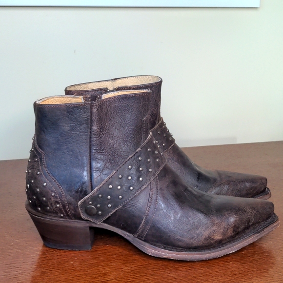 New Roper Handmade in Mexico Ankle Boots Western 9 - Picture 1 of 11